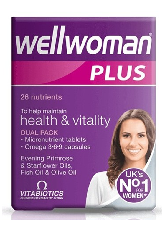 Wellman Plus Omega 3-6-9 - 56 Tablets - Capsules Wellman Plus Omega 3-6-9 - 56 Tablets - Capsules
